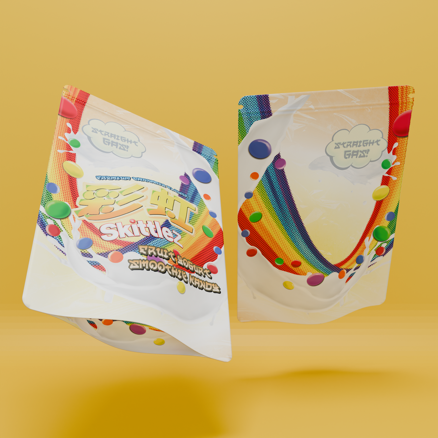 Fruit Yogurt Smoothie Kandy - Ready To Print File